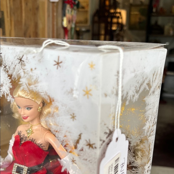 Barbie 2007 Holiday Doll in Red and Black Gown